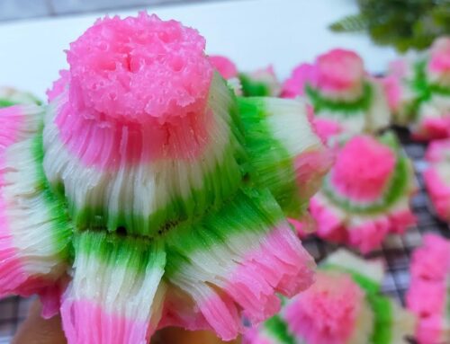 Cara Membuat Kue Bikang Mawar yang Mekar Sempurna dan Cantik