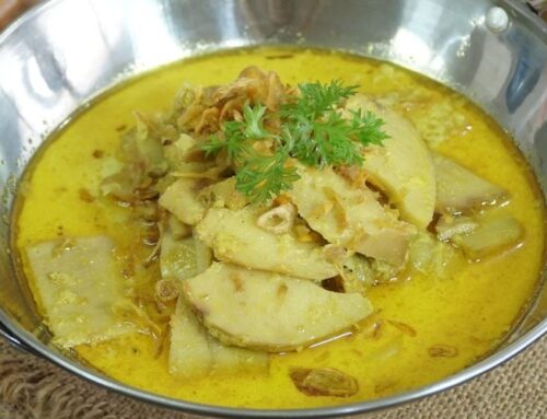 Sayur Gabing Lampung Kuliner Unik Umbut Kelapa